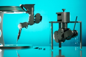 Microsurgical Robot prototype from TU/e