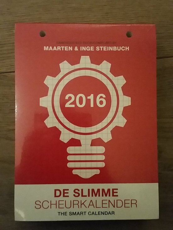 deslimmescheurkalenderin folie